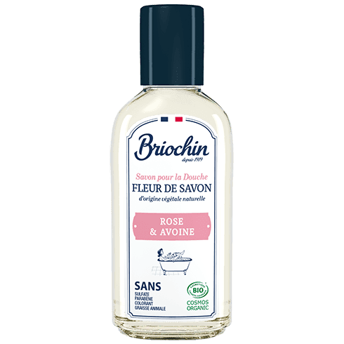 Briochin Fleur de Savon Gel za tuširanje MINI - oves in vrtnice, 75ml