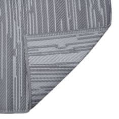 Vidaxl Zunanja preproga, antracitna, 140 x 200 cm, PP
