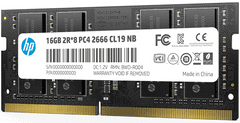 HP S1 pomnilnik (RAM), 16GB, DDR4, 2666MHz, SO-DIMM, CL19, 1.2V (7EH99AA#ABB)