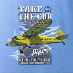 ANTONIO Ženske T-shirt z letalom PIPER J-3 CUB (W), M