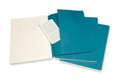 Moleskine Cahier Journals beležnice, XL, črtne, modre