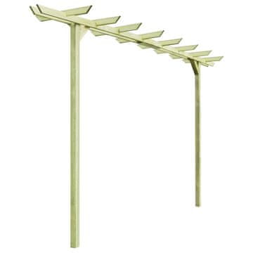 Vidaxl Vrtna pergola impregnirana borovina 360x200x60 cm