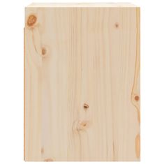 Vidaxl Stenska omarica 30x30x40 cm trdna borovina