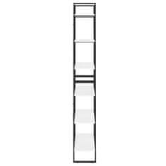 Vidaxl Visoka omara bela 80x30x210 cm iverna plošča
