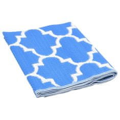 Vidaxl Zunanja preproga ARAKIL modra 160x230 cm PP