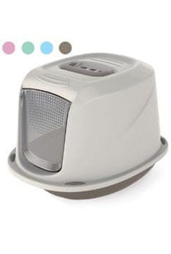 GP Straniščna školjka Galaxy s filtrom 45x36x32cm, sivo-rjava