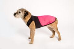 Obleka - Termo majica " Hanah" črno-rožnata 65 cm