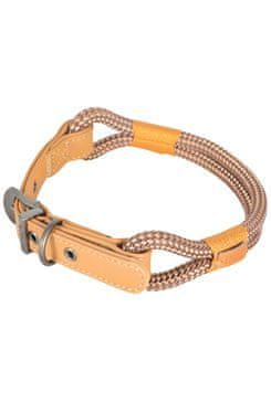 Zolux Ovratnica za pse HYDE PARK nastavljiva rjava 11mm 60cm Zolu