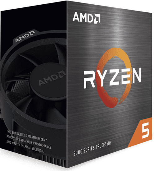 AMD Ryzen 5 5500 procesor, 3,6GHz/4,2GHz, 65W, S-AM4, hladilnik (100-100000457BOX)