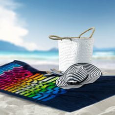 Svilanit Rainbow plažna brisača, 100x180 cm