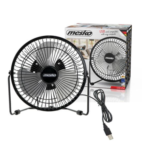 Mesko Mizni ventilator 15cm USB MS 7322