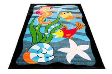 Chemex Otroška preproga B499B BLUE KINDER CFV 1.20*1.70