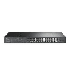 TP-Link TL-SL2428P mrežno stikalo, LAN 24 Port, 4x GIGA POE, 2x SFP