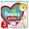 Pampers Pants hlačne plenice, Velikost 3, 6–11 kg, 62 kosov
