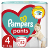 Pampers hlačne plenice Pants 4 Maxi (9-15 kg) Jumbo Pack 52 kosov