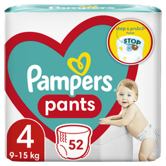 hlačne plenice Pants 4 Maxi (9-15 kg) Jumbo Pack 52 kosov