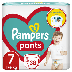Pampers Pants hlačne plenice, Velikost 7, 17 kg+, 38 kosov
