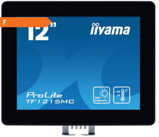 iiyama ProLite TF1215MC-B1 monitor, na dotik, 31 cm, IPS (TF1215MC-B1)