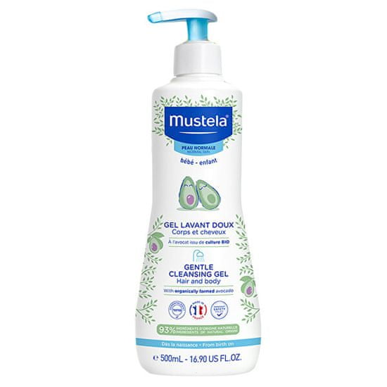 Mustela (Gentle Clean sing Gel) 500 ml
