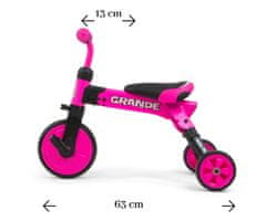 shumee Milly Mally 2-v-1 kolo Grande Pink