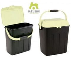 Maelson škatla za pasjo hrano Dry Box črna/krem, 3 kg