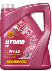 Mannol Hybrid SP 0W-16 motorno olje, 5 l