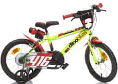 Dino bikes fantovsko kolo DINO 416, 16-inčno, rumeno
