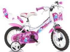 Dino bikes dekliško kolo DINO 126 12", roza