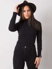 RUE PARIS Ženska majica z dolgimi rokavi Boutella črna L