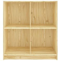 Vidaxl Komoda 70x33x76 cm trdna borovina