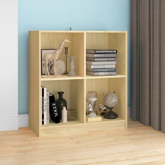 Vidaxl Komoda 70x33x76 cm trdna borovina