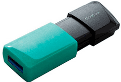 Kingston DT Exodia M USB ključ, 256 GB, drsni priključek, črno zelen (DTXM/256GB)