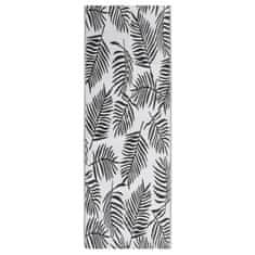 Vidaxl Zunanja preproga ARAKIL črna 80x250 cm PP
