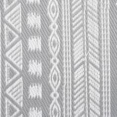 Vidaxl Zunanja preproga, siva, 120x180 cm, PP