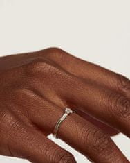 PDPAOLA Očarljiv srebrn prstan s cirkoni NOVA Silver AN02-615 (Obseg 50 mm)
