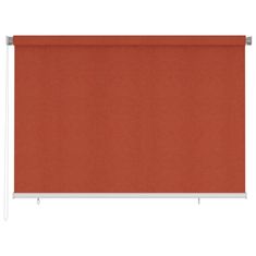Vidaxl Zunanje rolo senčilo 220x140 cm terakota HDPE