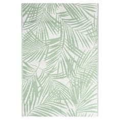 Vidaxl Zunanja preproga ARAKIL zelena 140x200 cm PP