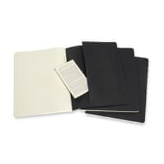 Moleskine Cahier Journals beležnice, XL, pikice, mehke platnice, črne