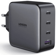 Ugreen polnilec, GaN, USB-A in 3x USB-C, 100 W (40747)