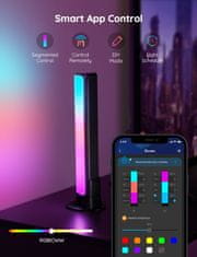 Govee Flow Plus SMART LED TV & Gaming svetlobni letvi, RGBICWW