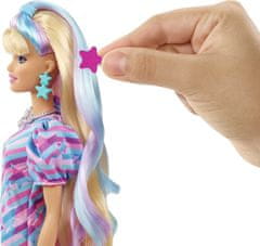Mattel Barbie lutka in fantastične lasne kreacije las Blondinka HCM87