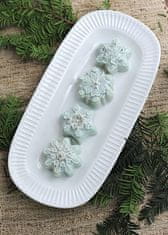 NordicWare Oblika za šest majhnih FROZEN piškotov v obliki modrih snežink