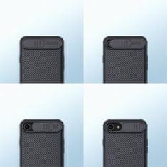 Nillkin CamShield silikonski ovitek za iPhone 7 / 8 / SE 2020 / SE 2022, črna