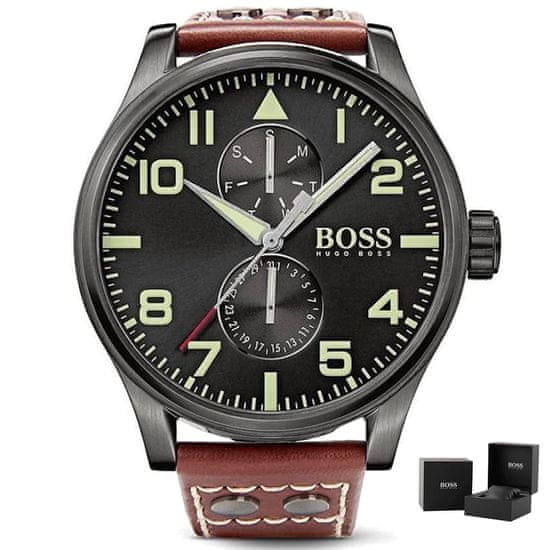 Hugo Boss Moška ročna ura Aeroliner Maxx 1513079