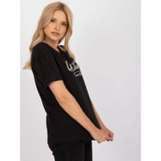H&B Ženska bombažna majica BLESS črna HB-TS-3082.49P_386292 S