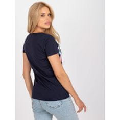 BERRAK Ženske majice COLOURS mornarsko modra BR-TS-8137_386745 S