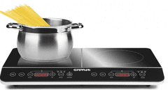 G3 Ferrari Dvojna indukcijska kuhalna plošča Hi-Tech Chef
