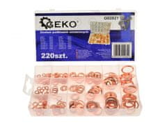 GEKO Set bakrenih podložk 220 kos