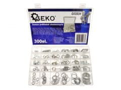 GEKO Set aluminijastih podložk 300 kos