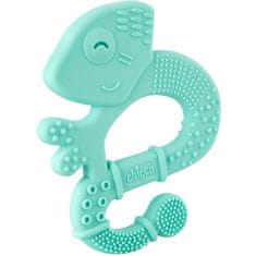 Chicco Super mehak silikonski zobotrebec kameleon modri 2m+